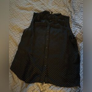 Button up Banana Republic Tank